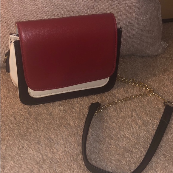 Color Block Shoulder Bag - Picture 1 of 4